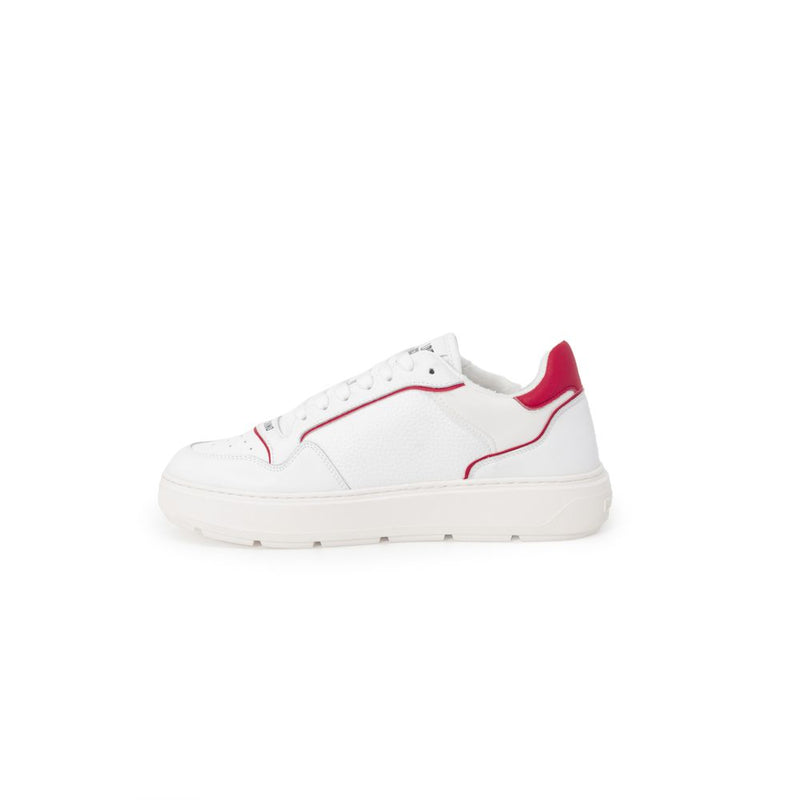 Red Polyethylene Sneaker Love Moschino