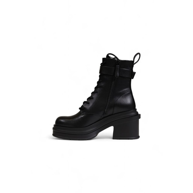 Black Polyester Boot Armani Exchange