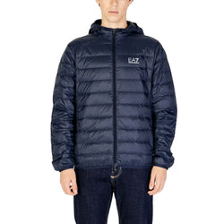 Blue Polyamide Jacket EA7 Emporio Armani