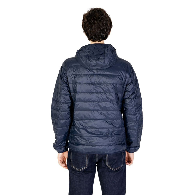 Blue Polyamide Jacket EA7 Emporio Armani