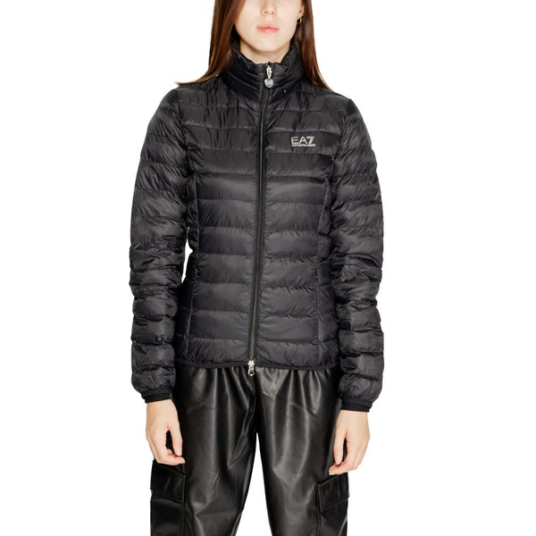 Black Polyamide Jackets & Coat