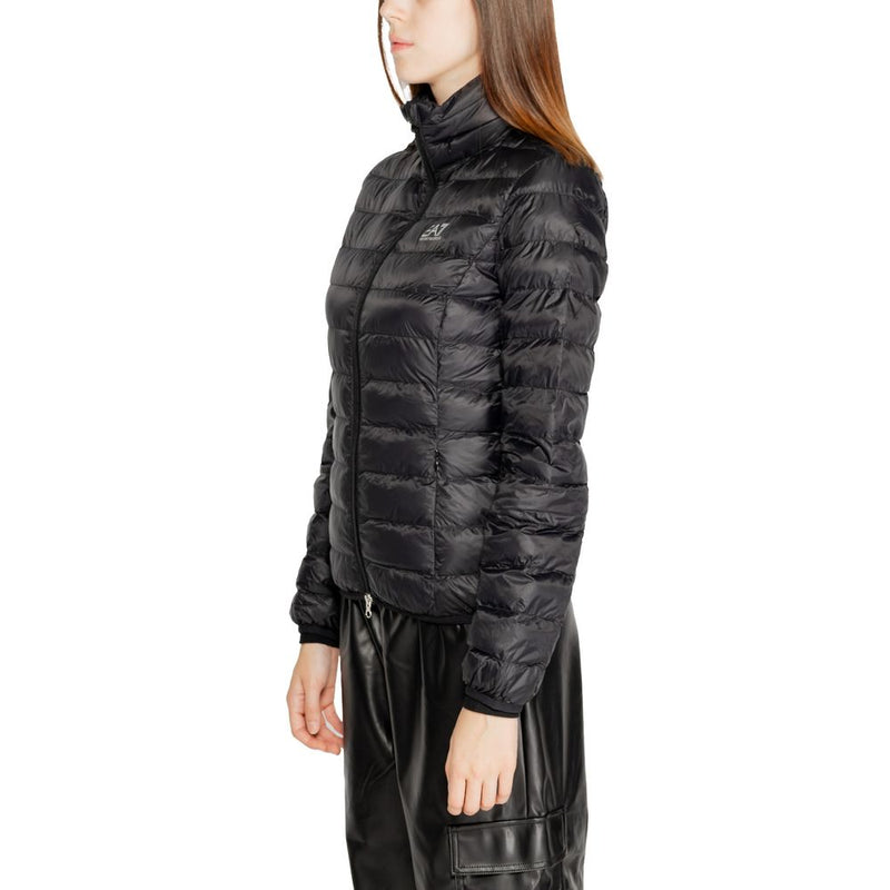 Black Polyamide Jackets & Coat EA7 Emporio Armani