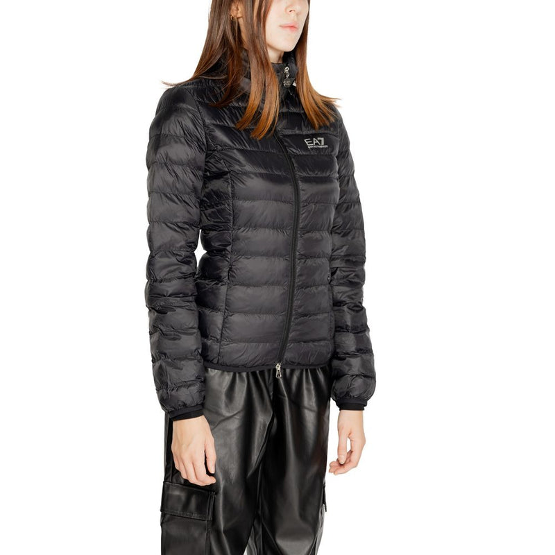 Black Polyamide Jackets & Coat EA7 Emporio Armani