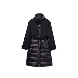 Black Polyester Jackets & Coat Desigual