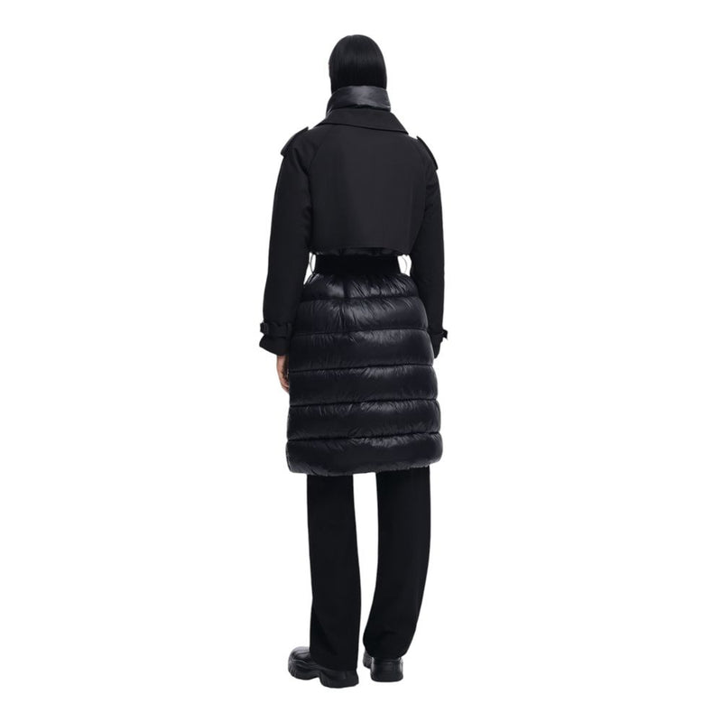 Black Polyester Jackets & Coat Desigual