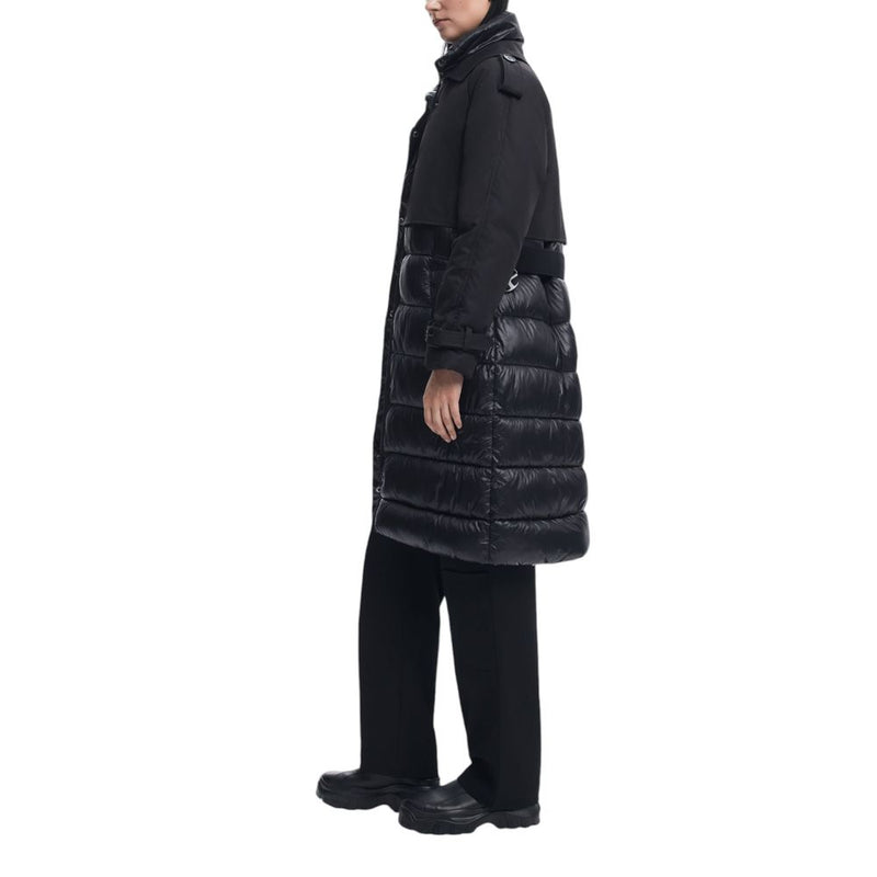 Black Polyester Jackets & Coat Desigual