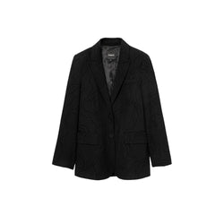 Black Polyester Suits & Blazer Desigual