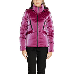 Purple Polyester Jackets & Coat Desigual