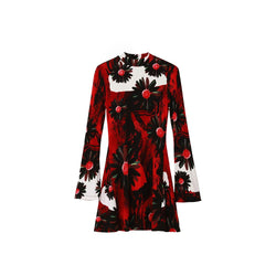 Red Viscose Dress Desigual