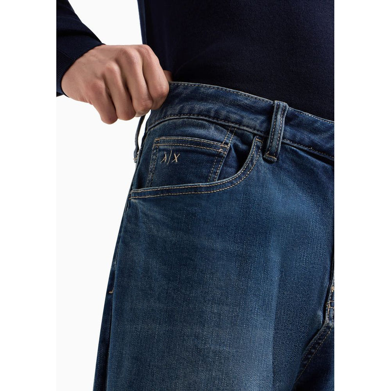 Blue Cotton Jeans & Pant Armani Exchange