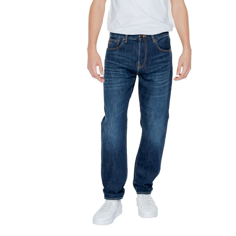 Blue Cotton Jeans & Pant Armani Exchange