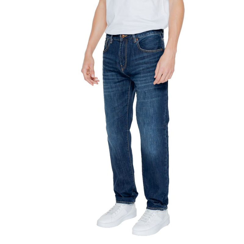 Blue Cotton Jeans & Pant Armani Exchange