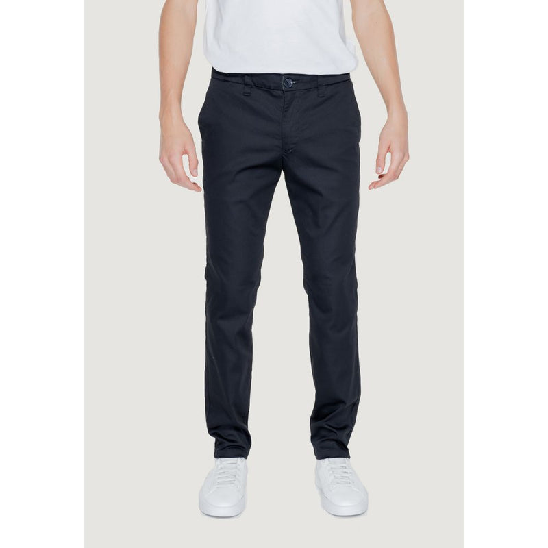 Black Cotton Jeans & Pant Armani Exchange