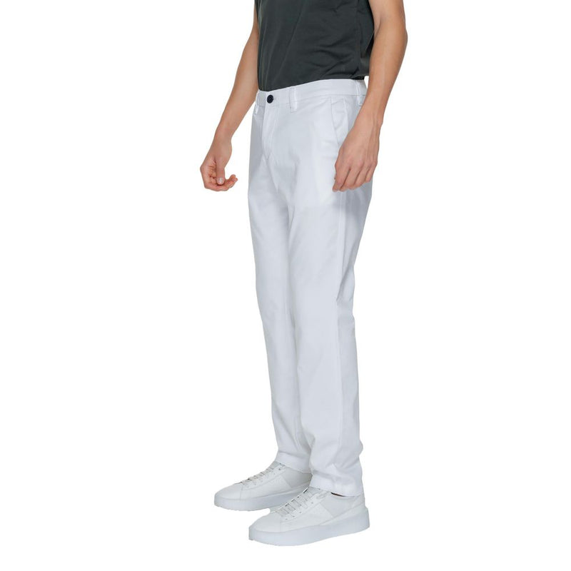 White Cotton Jeans & Pant Armani Exchange