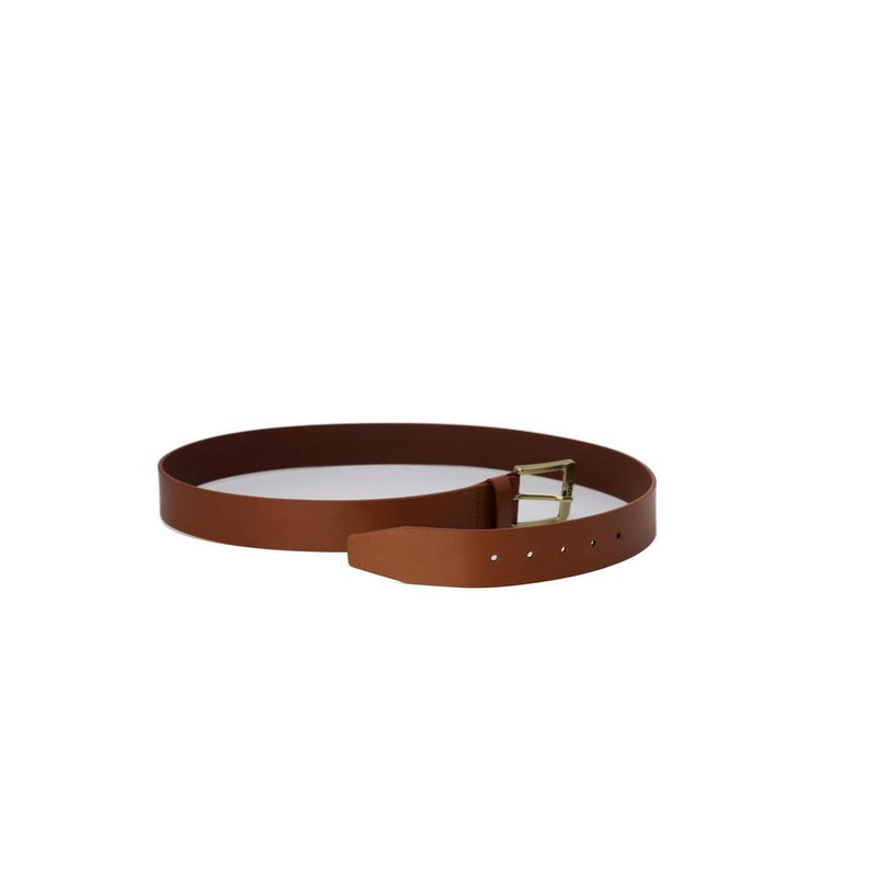 Beige Leather Belt Hugo Boss