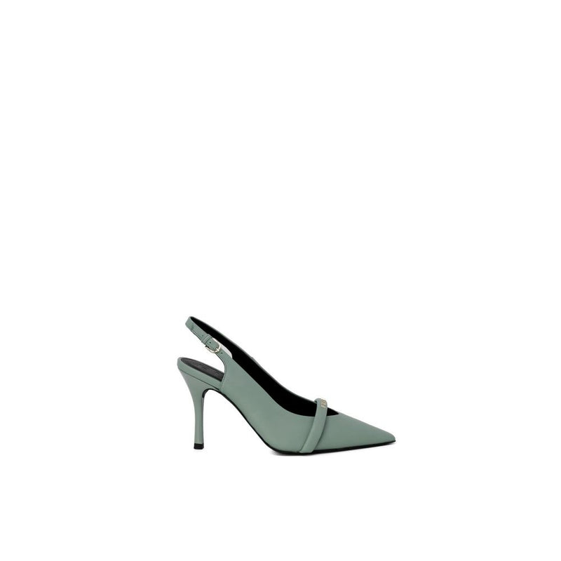Green Leather Pump Furla