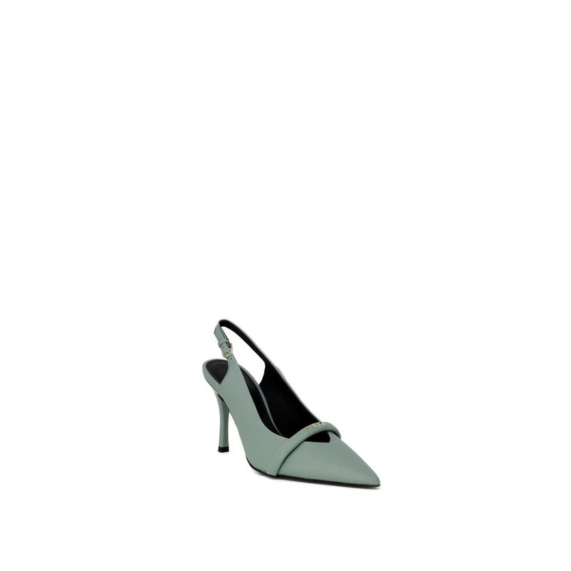 Green Leather Pump Furla