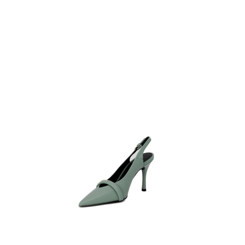 Green Leather Pump Furla