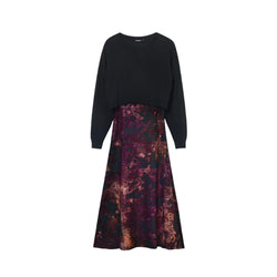 Black Viscose Dress Desigual