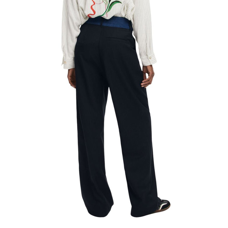 Blue Polyester Jeans & Pant Desigual