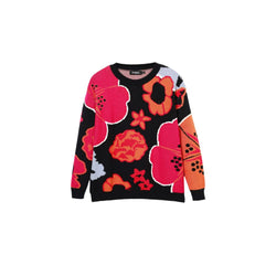 Black Viscose Sweater Desigual