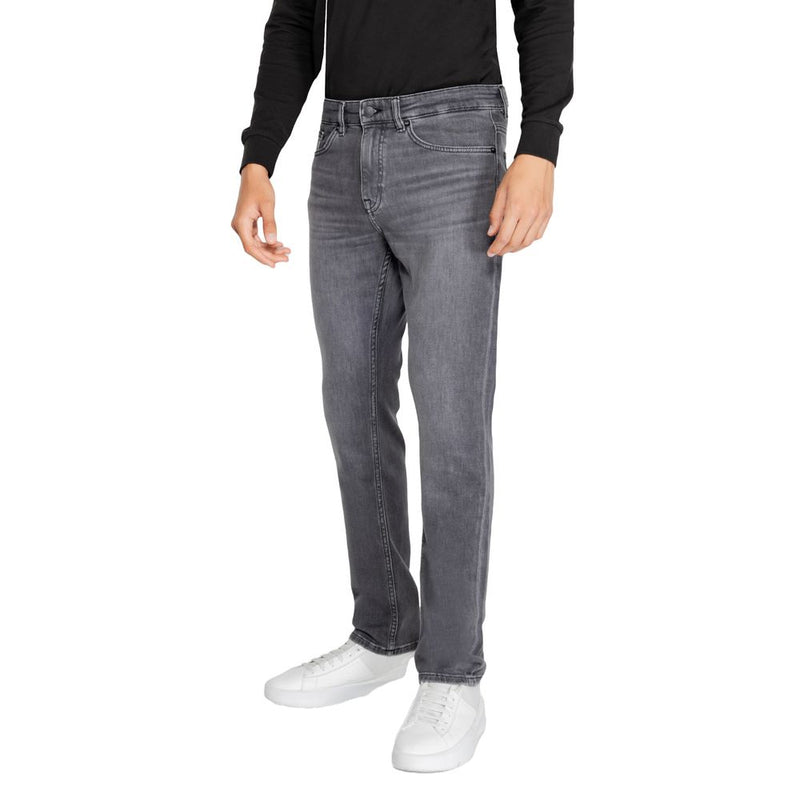 Black Cotton Jeans & Pant Hugo Boss