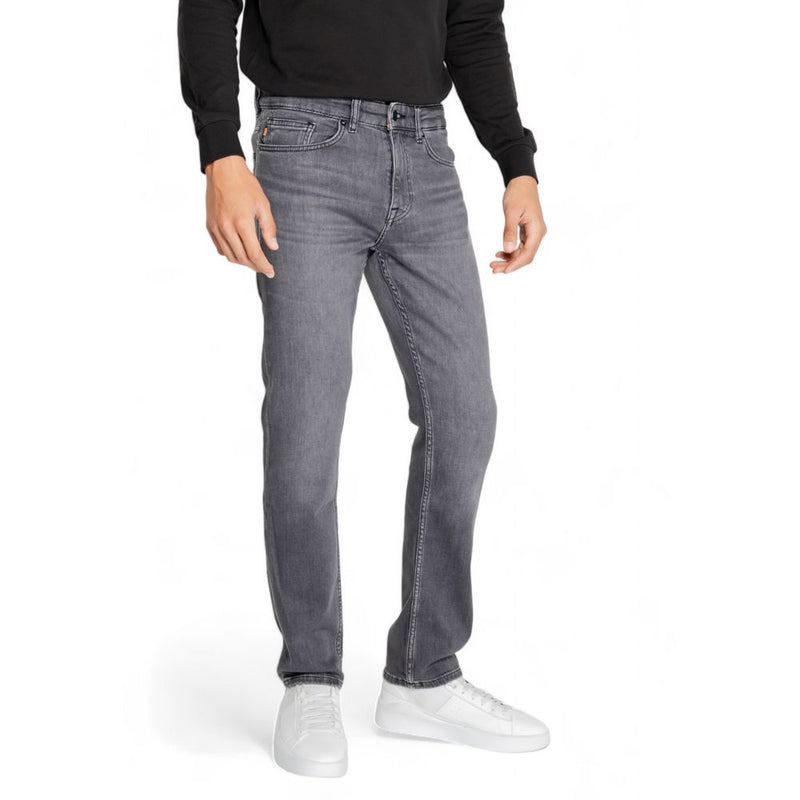 Black Cotton Jeans & Pant Hugo Boss