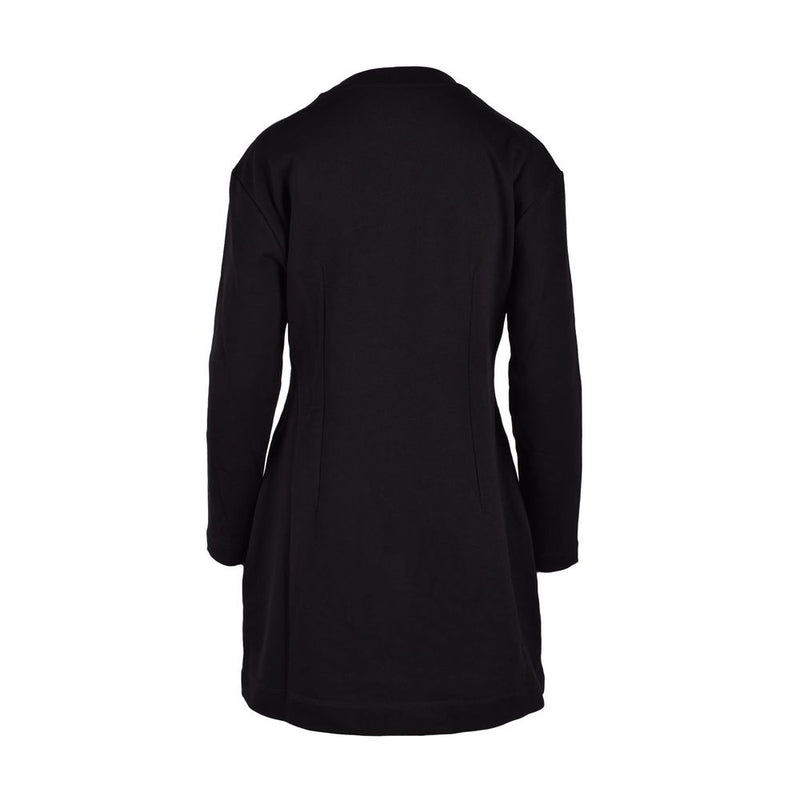 Black Cotton Dress Love Moschino