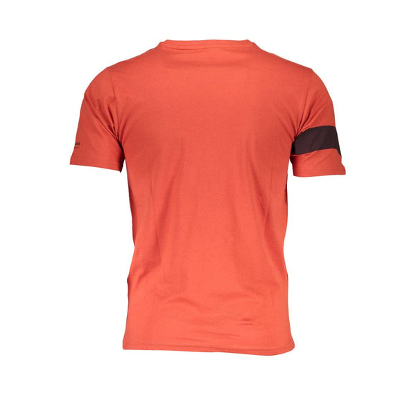 Orange Cotton T-Shirt Gas