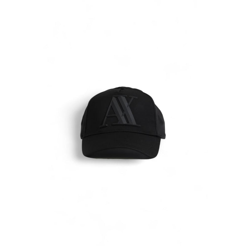 Black Polyester Hats & Cap Armani Exchange