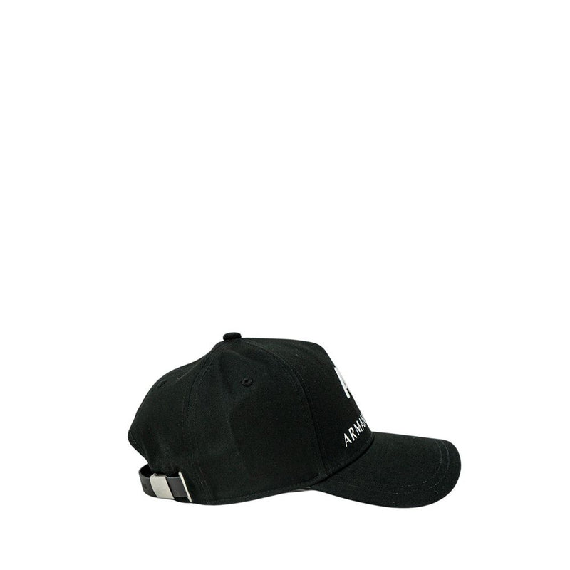 Black Cotton Hats & Cap Armani Exchange