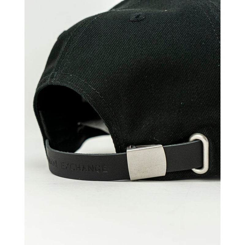 Black Cotton Hats & Cap Armani Exchange