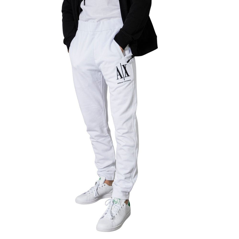 White Cotton Jeans & Pant Armani Exchange