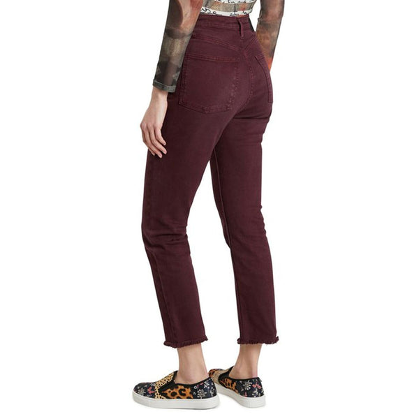 Bordeaux Cotton Jeans & Pant Desigual