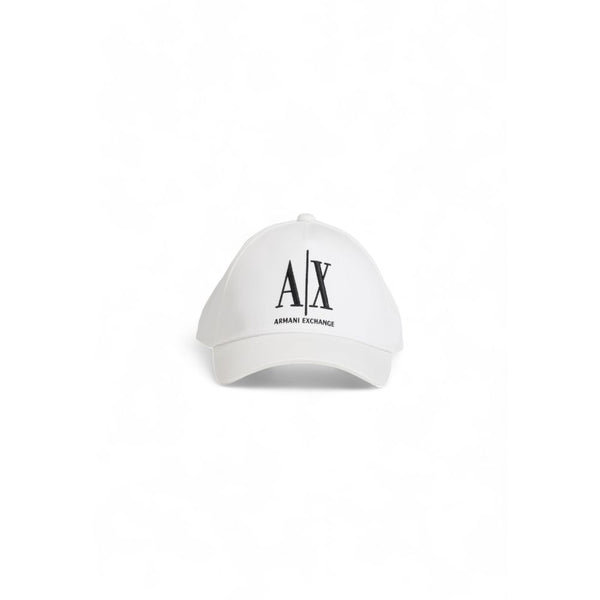 White Cotton Hats & Cap Armani Exchange