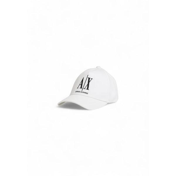 White Cotton Hats & Cap Armani Exchange