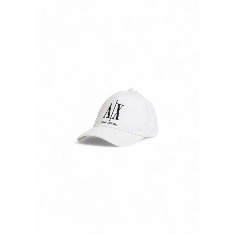 White Cotton Hats & Cap Armani Exchange