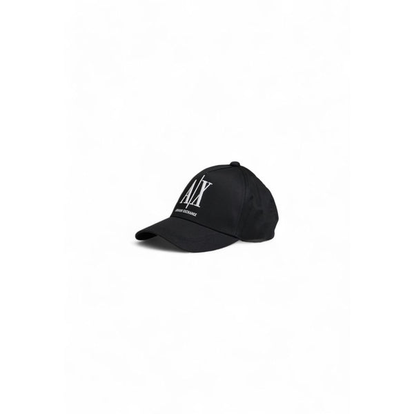 Black Cotton Hats & Cap Armani Exchange