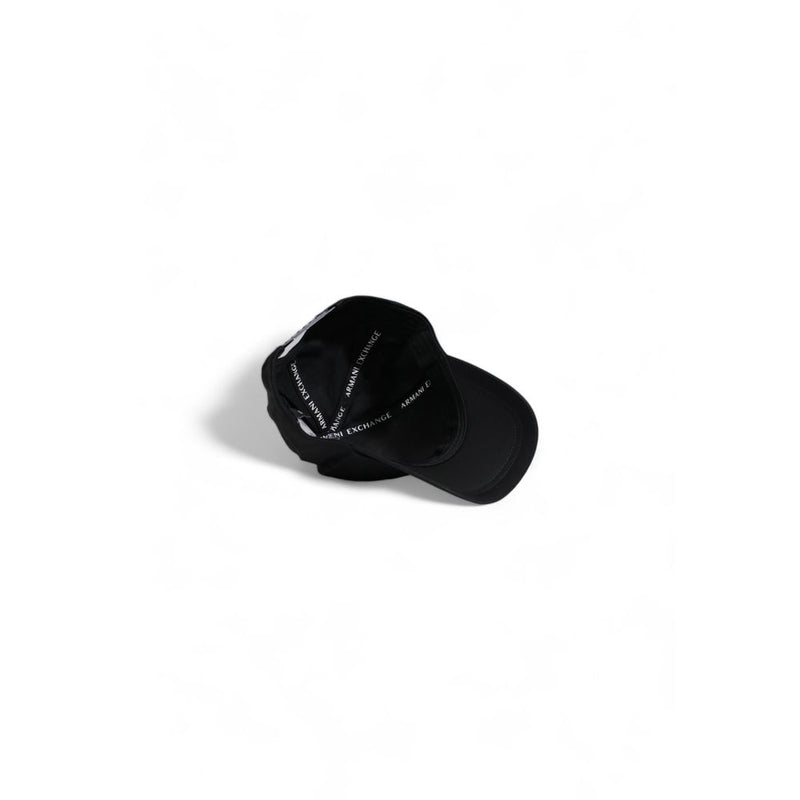 Black Cotton Hats & Cap Armani Exchange