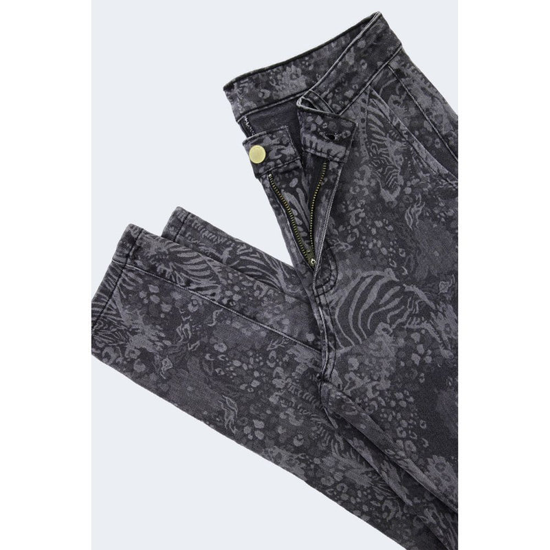 Black Cotton Jeans & Pant Desigual