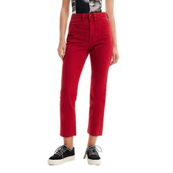 Bordeaux Cotton Jeans & Pant Desigual