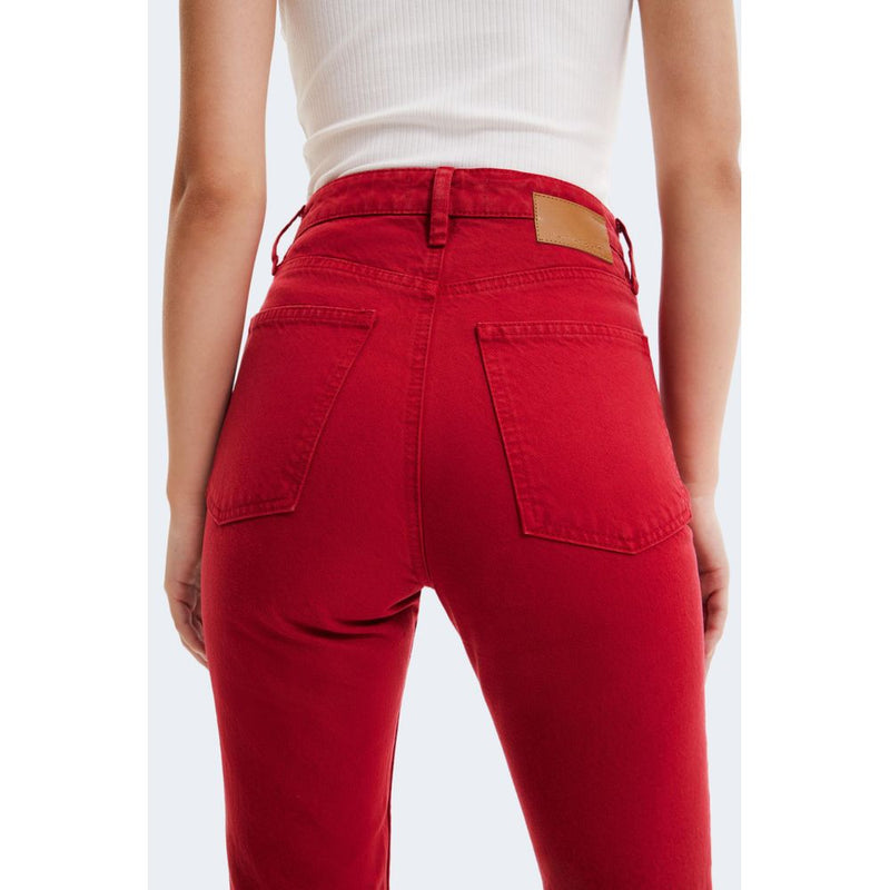 Bordeaux Cotton Jeans & Pant Desigual