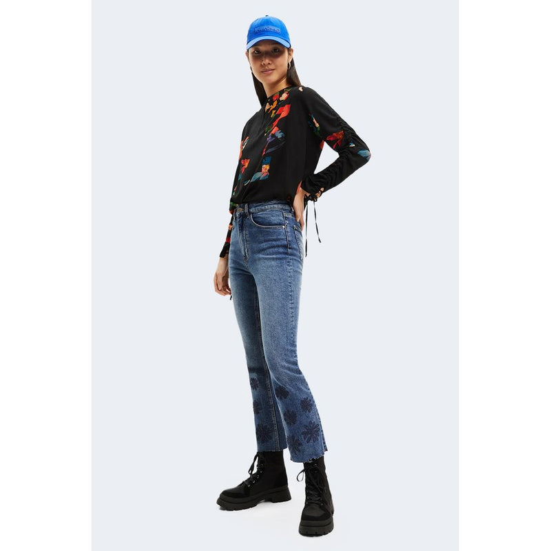 Blue Cotton Jeans & Pant Desigual