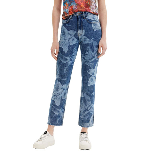 Blue Cotton Jeans & Pant Desigual