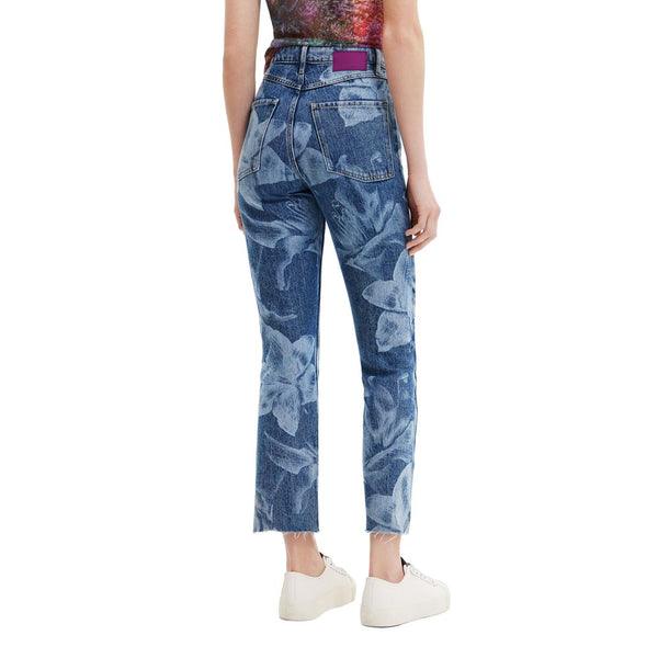 Blue Cotton Jeans & Pant Desigual