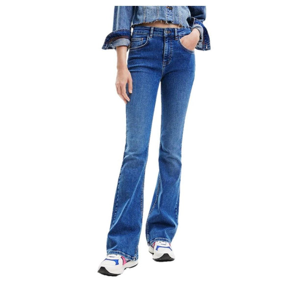 Blue Cotton Jeans & Pant Desigual