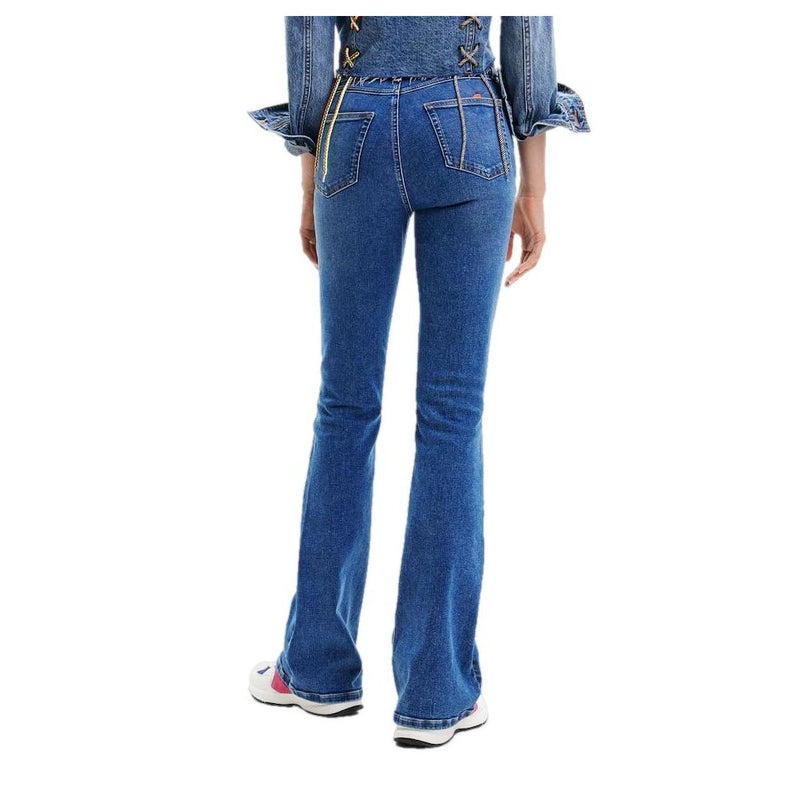 Blue Cotton Jeans & Pant Desigual