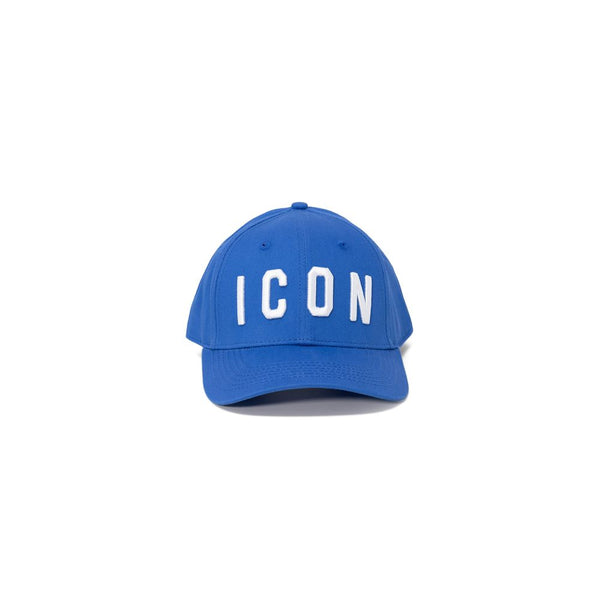 Blue Cotton Hats & Cap Icon