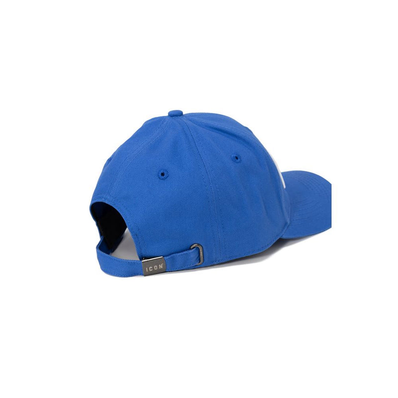 Blue Cotton Hats & Cap Icon