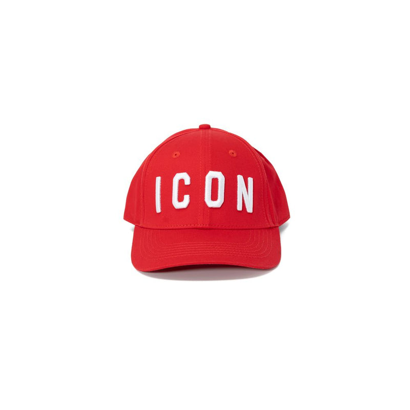 Red Cotton Hats & Cap Icon